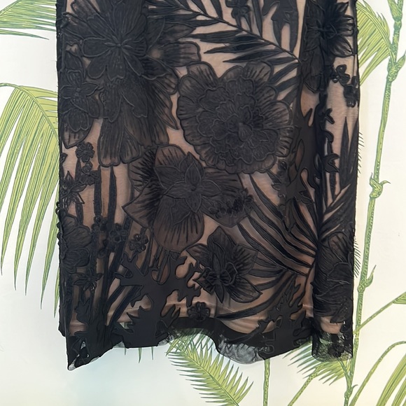 Sue Wong formal knee length cocktail length dress - Picture 4 of 7